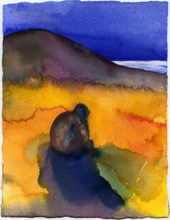 21 (Despair), 14cmx19cm, Watercolour 21 (Despair), 14cmx19cm, Watercolour